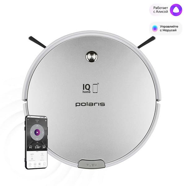 Polaris PVCR 0833 Robô de QI Wi-Fi Home IQ Hoover